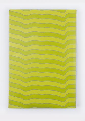 Timothy Harding, 19&quot; x 13&quot; Yellow and Green, 2018