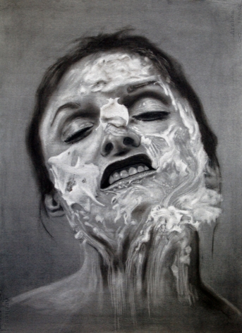 Kelli Vance, Self Portrait with Cake, 2013