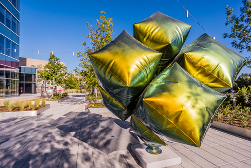 William Cannings: "Cubed" at the Texas Sculpture Walk in Dallas